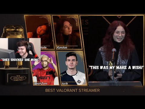 SEN Zombs react to Kyedae WINNING Valorant Streamer of the Year