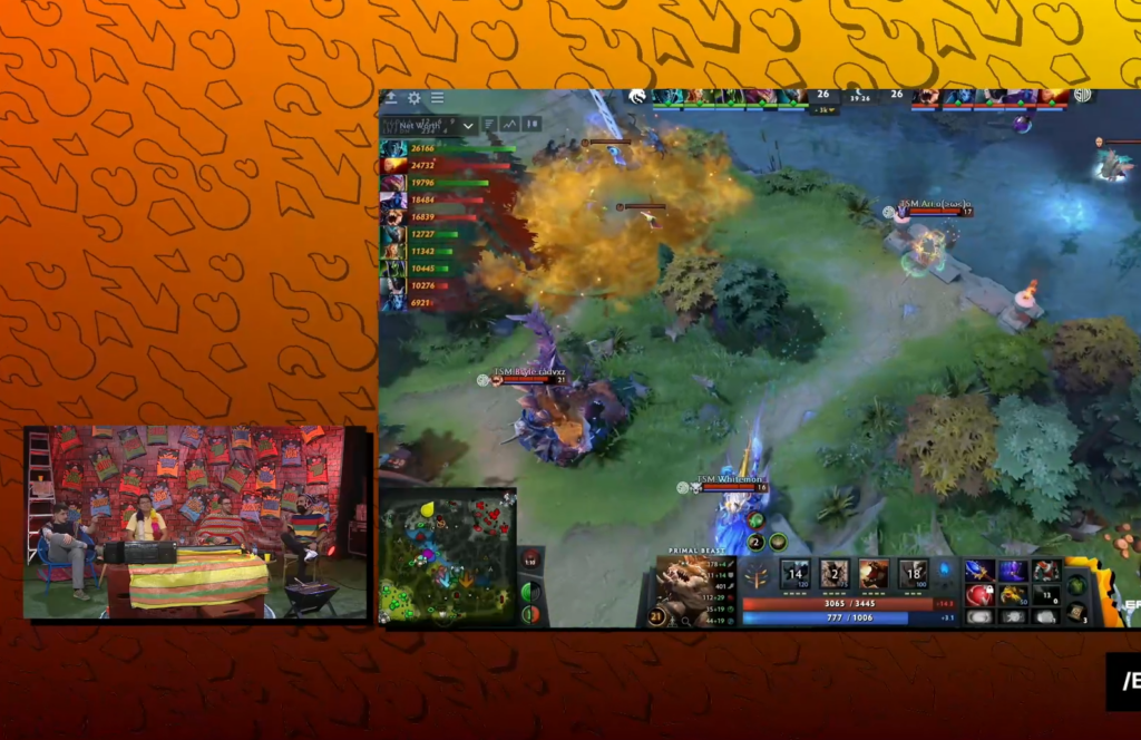 Lima Major production overlay